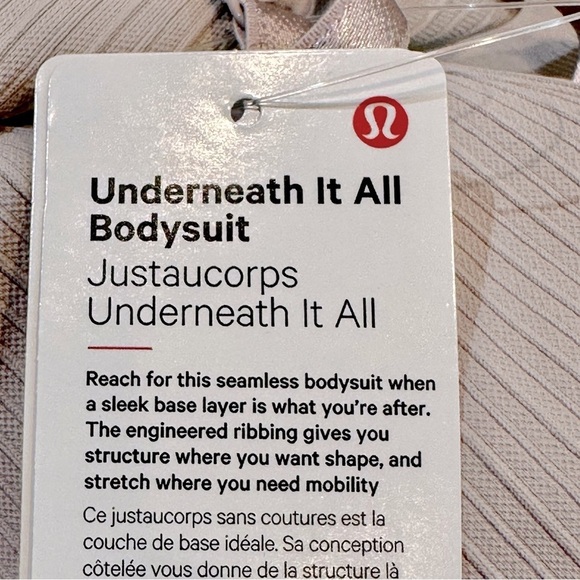 Lululemon Underneath It All Bodysuit‎ in 
Smoky Blush - Picture 10 of 14